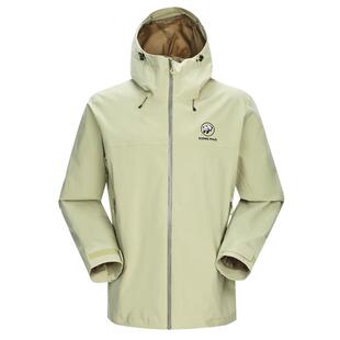 雨壳骆驼户外熊猫冲锋衣登山服