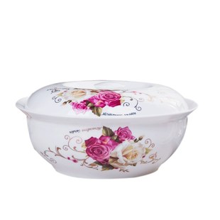 江西景德镇陶瓷碗家用酸菜鱼大盆碗大码汤碗带盖汤盆特大号大的碗