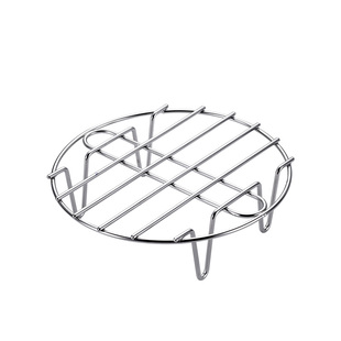 加粗不锈钢蒸架圆形蒸格蒸屉蒸帘厨房家用汤锅电饭煲压力锅隔水架