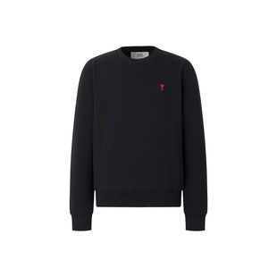 【自营】AMI Alexandre Mattiussi男女同款经典棉质圆领休闲卫衣