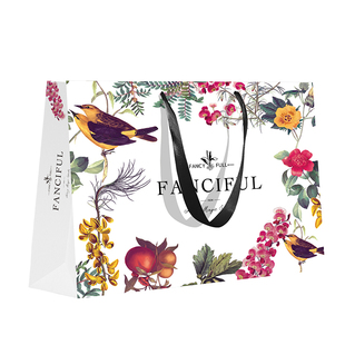 年货超大号包装袋复古礼品袋大号新年手提袋服装购物纸袋定制logo