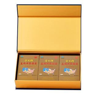 金日牌美国洋参胶囊礼盒装官方正品送礼长辈西洋参丸抗疲劳保健品