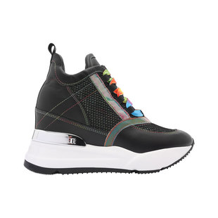 Ruco Line如卡莱意大利真皮休闲内增高9CM厚底鞋牛皮鞋商场同款