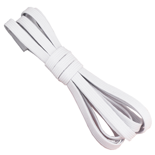 耐用松紧带宽加厚弹力橡皮筋扁绳跳皮筋运动裤子裤头细高弹白色