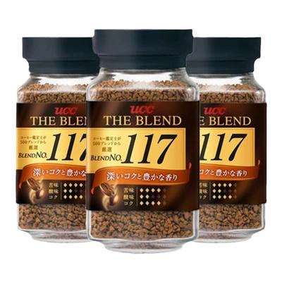 日本进口UCC黑咖啡3瓶冻干