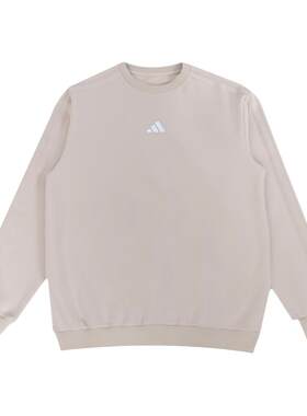 Adidas阿迪达斯新款儿童装男大童圆领卫衣休闲百搭套头衫KW1208