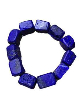 大青坊男女天然青金石原矿风手环