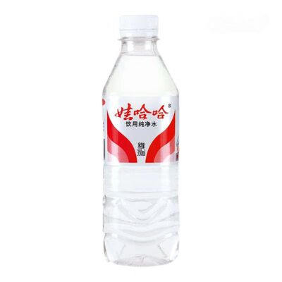 娃哈哈饮用纯净水瓶装小瓶350mll饮用水非矿泉水整箱