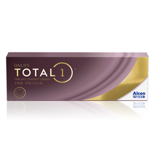 【专享】爱尔康水梯度日抛30片高透氧硅水凝胶隐形眼镜透明片内购