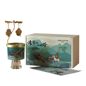 上美影艾玛莫莉浪浪山小妖怪走马灯蜡烛套装香氛装饰居家客厅周边
