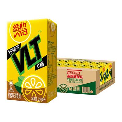 维他0糖柠檬茶饮料整箱