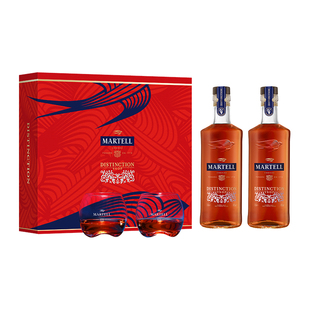 Martell马爹利鼎盛VSOP级500ml*2瓶干邑白兰地烈酒洋酒礼盒装