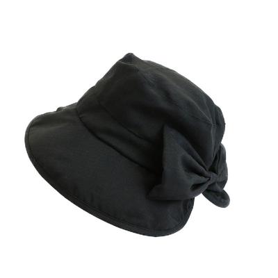 日本防紫外线蝴蝶结渔夫帽防晒帽