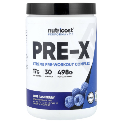 Nutricost,Performance, PRE-X, Xtreme Pre-Workout Complex