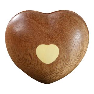 解压神器木质雕随身木鱼心心相印送朋友同学闺蜜情侣对象可爱礼物