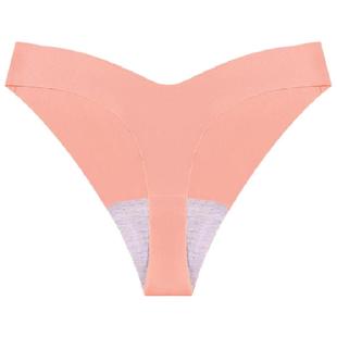 新款丁字裤女大码2023年夏欧美tback日常thongs冰丝无痕瑜伽T型裤