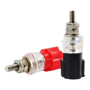 JS-900A 3MM接线柱 接线端子连接器 电焊机逆变器接线柱M3(黑/红)