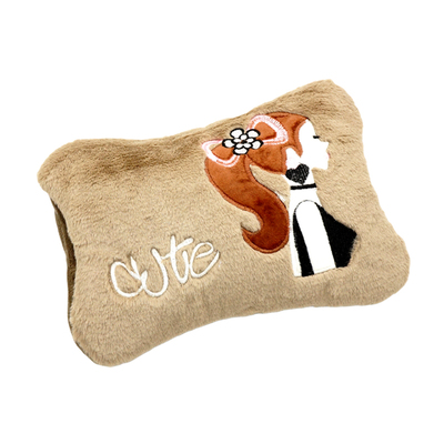 充电热水袋保护布套双插手防烫套