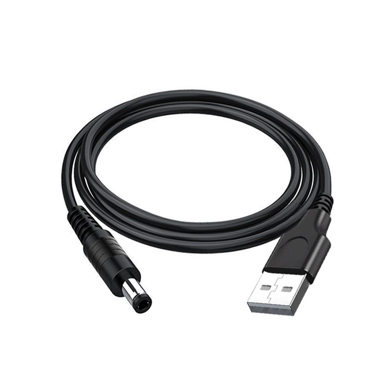 南星人USB转DC圆孔5V1A2A充电线usb便携式5.5电源线DC5V数据线3.5