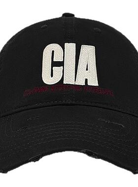 CIA刺绣大头围显脸小棒球帽子