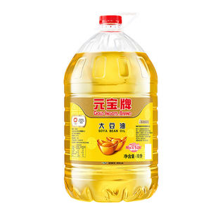 食用油一级大豆油10L*2正品餐饮装商用家用油炸元宝牌