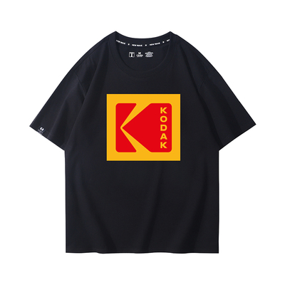KODAK柯达夏季男女通用印花款短袖2026新款休闲超好看摄影师T恤