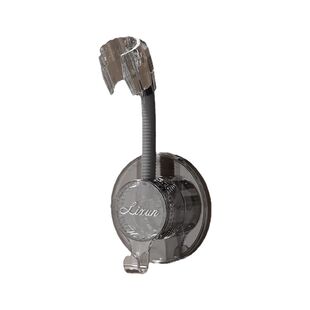 浴室花洒支架固定器免打孔淋浴头可调节底座墙上喷头支架强力粘贴