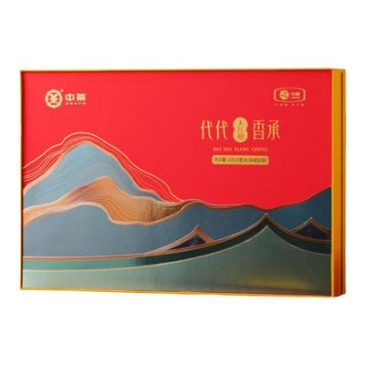中茶海堤茶叶CTA7791P代代香承大红袍花香岩茶送礼盒装233.5g