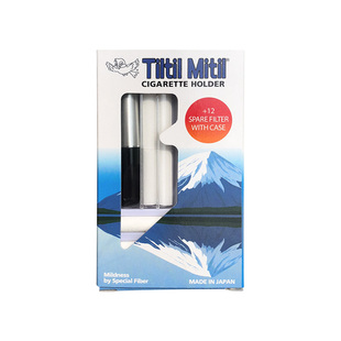 Tiltil Mitil换芯型小鸟烟嘴日本进口男士一次性绿鸟循环器过滤嘴