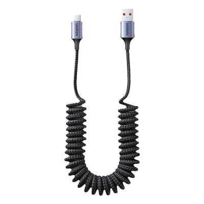 绿联伸缩100w快充Type-C数据线