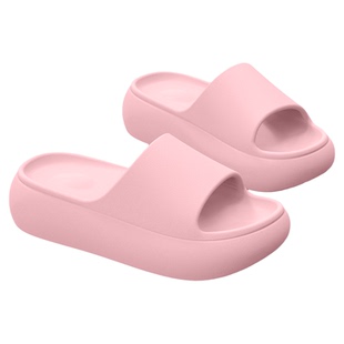 稻草人厚底拖鞋女款2026新款家用防滑室内踩屎感增高防臭凉拖外穿