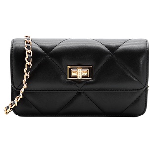 小香风小方包女高级感手机包迷你小包真皮质感单肩斜挎菱格链条包