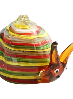 意器琉璃摆件蜗牛可爱儿童房