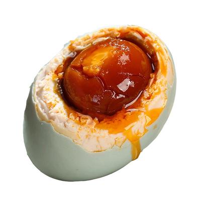 爆油蟹黄烤海鸭蛋不太咸