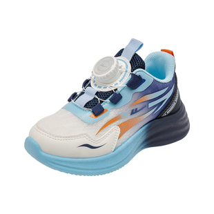 回力童鞋运动鞋2025春秋新款男女童旋转扣轻便透气减震休闲跑步鞋