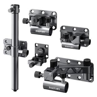 高端钓箱配件大全通用全套五件三件套拐角双竿炮台架鱼护架饵盒架