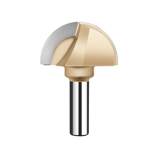 德国卡浦圆底刀木工铣刀电木铣雕刻机半园底刀修边机刀头开槽刀具