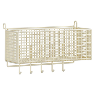 宿舍床边挂篮床头置物架上铺神器学生寝室宿舍好物免打孔收纳篮子