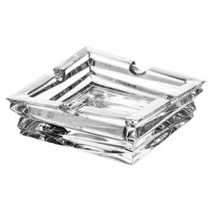 捷克BOHEMIA进口现代创意轻奢水晶玻璃烟灰缸客厅烟缸礼品盒