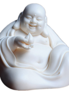 自在风办公室桌面书柜德化工艺品