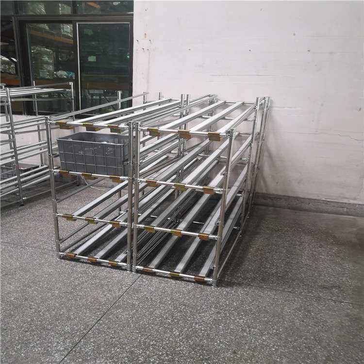 精益管流利架货架  不锈钢精益管流利架 线棒流利架 厂家非标,商业/办公家具,流利货架,淘宝优惠券,粉丝福利购,淘宝优惠卷