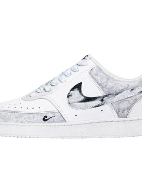 【定制球鞋】Nike Court Vision浮生若梦耐克增高防滑潮流手绘