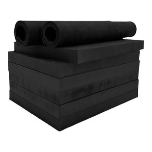 38度黑色EVA泡棉板材料cos道具制作eva泡沫板材高密度环保海绵防撞减震包装内衬定制