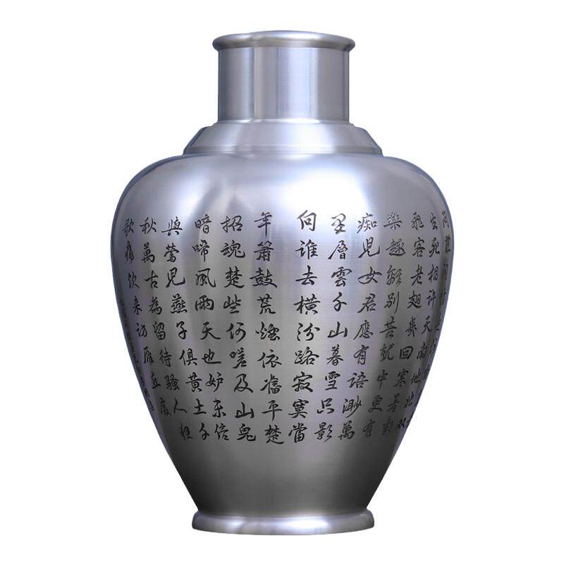 特大锡储茶缸5000克装纯度999
