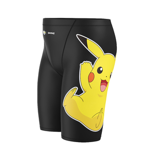 swans宝可梦儿童泳裤男童五分专业比赛训练抗氯速干中大童游泳衣