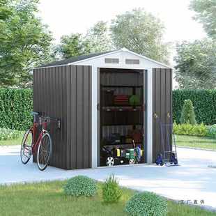 花园工具房户外庭院工具柜室外收纳储物间储物房小房子简易房防水