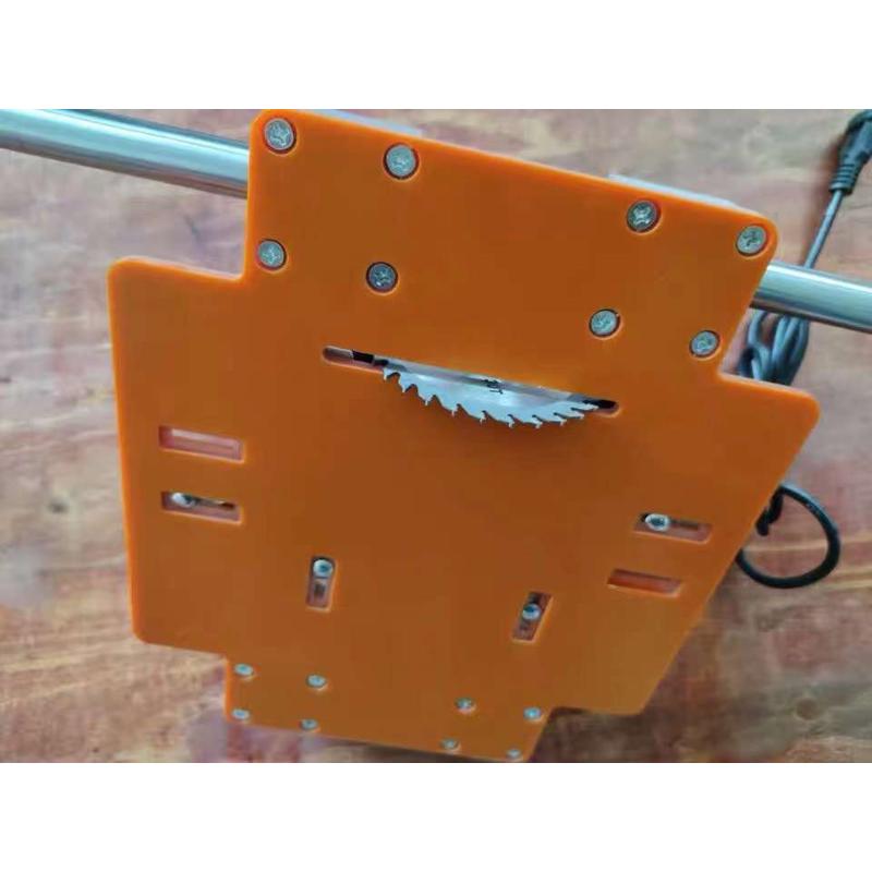 直线光轴导轨道滑块光杆滑杆滑轨木工切割机带底板锯台裁板裁瓷砖