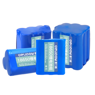 德力普18650锂电池组户外音响通用大容量带保护板大功率可充电12v