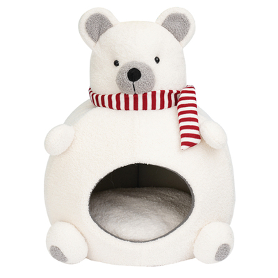 zeze小熊猫窝圣诞山姆猫咪用品