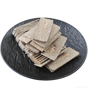 江苏泰州特产嵌桃麻糕老式芝麻核桃薄脆芝麻片60708090香酥椒盐味